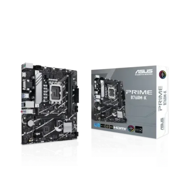Asus PRIME B760M-K mATX DDR5 Motherboard